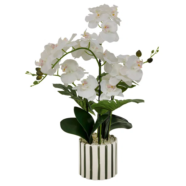 Τεχνητό Λουλούδι Σε Γλάστρα 81εκ. A-S Orchid Asia 214107