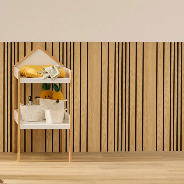 3D Πάνελ Τοίχου Ξύλινο (120x60) A-S Colva L.Wood 212901