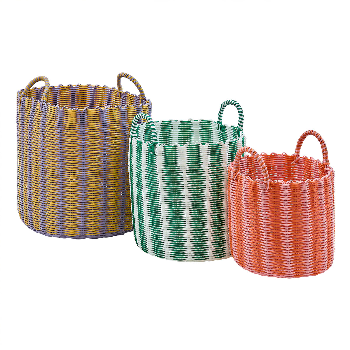 Καλάθια Αποθήκευσης (Σετ 3τμχ) A-S Poolside 215243