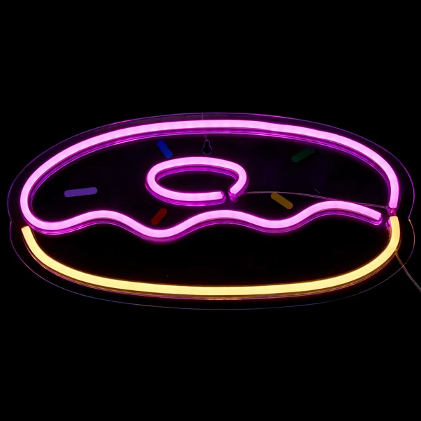 Διακοσμητικό Φωτιστικό Τοίχου LED Με USB A-S Donut 213775