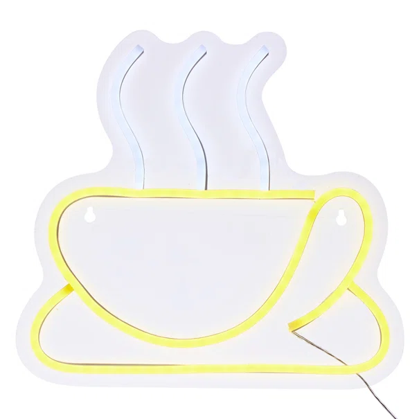 Διακοσμητικό Φωτιστικό Τοίχου LED Με USB A-S Cafe 213770