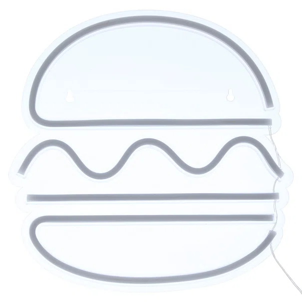 Διακοσμητικό Φωτιστικό Τοίχου LED Με USB A-S Burger 213771