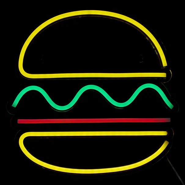 Διακοσμητικό Φωτιστικό Τοίχου LED Με USB A-S Burger 213771