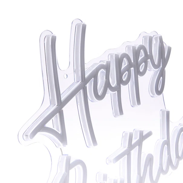 Διακοσμητικό Φωτιστικό Τοίχου LED Με USB A-S Happy Birthday 213733