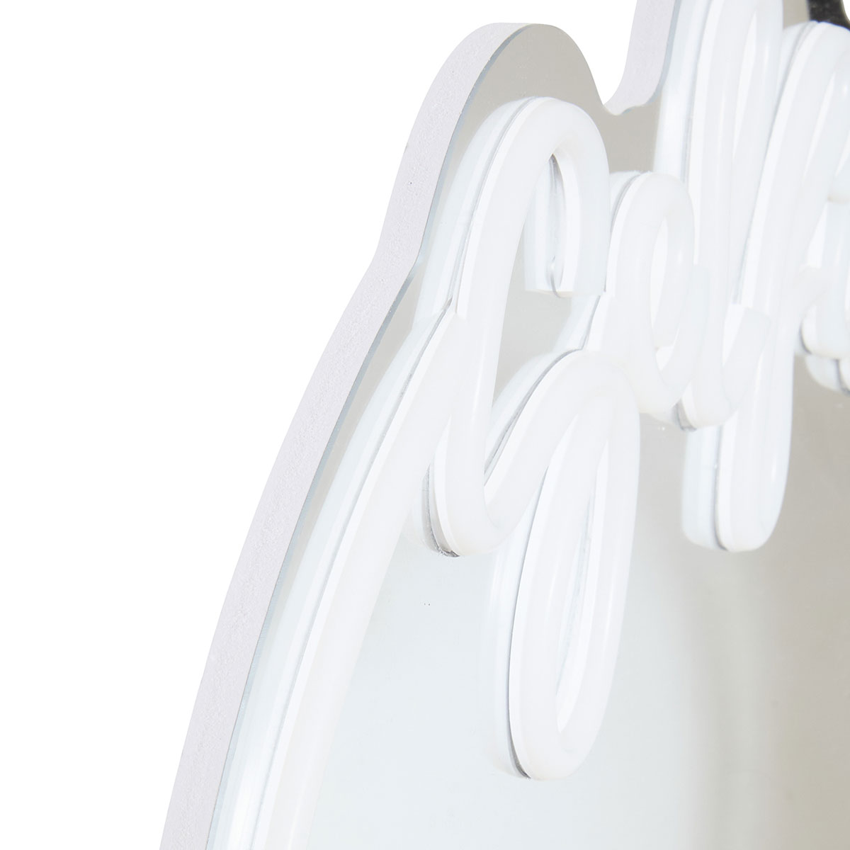 Διακοσμητικός Καθρέφτης Τοίχου με Led Usb A-S Selfie 213751 Παιδικά Διακόσμηση Παιδικού Δωματίου Διακοσμητικά για Κορίτσια Spitishop