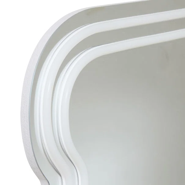 Διακοσμητικός Καθρέφτης Τοίχου Με LED & USB A-S Wavy 213750