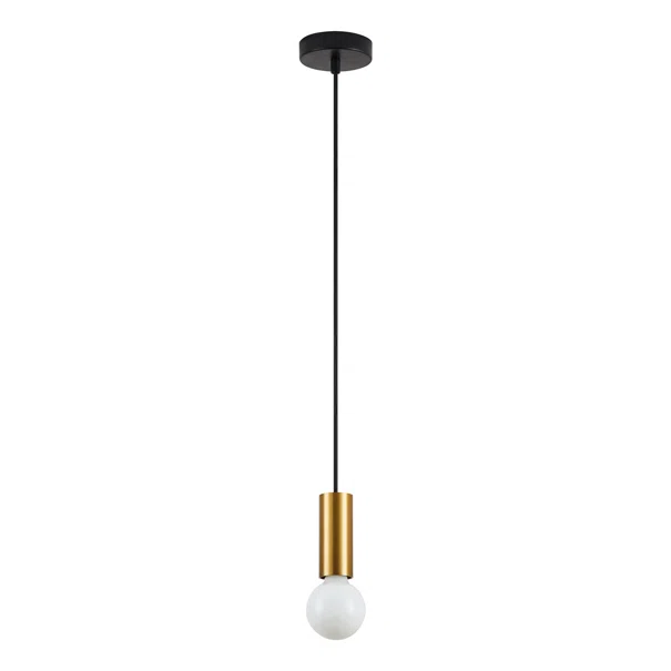 Φωτιστικό Οροφής Μονόφωτο Homelighting Adept Tube 77-8267 Gold Matt