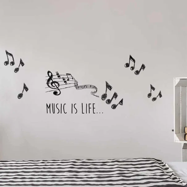 Αυτοκόλλητα Τοίχου Ango Music 59160