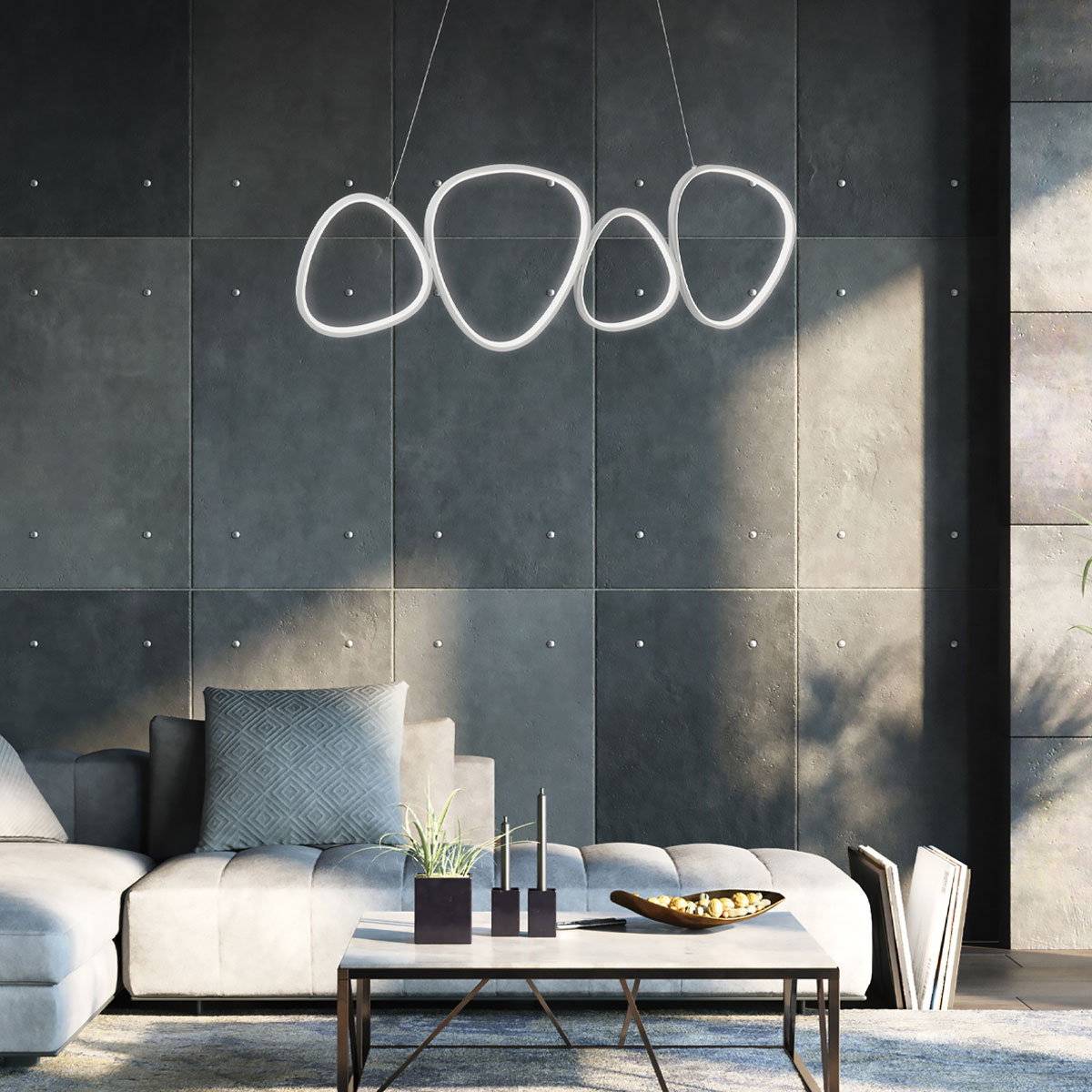 Φωτιστικό Οροφής Πολύφωτο LED Viokef Helix 4301700