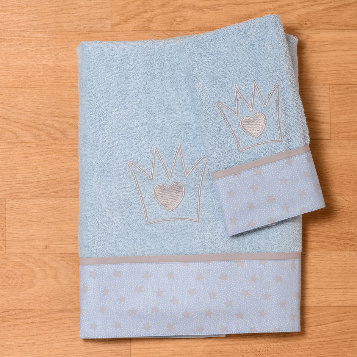 Παιδικές Πετσέτες (Σετ 2τμχ) Abo Little Prince 350gsm