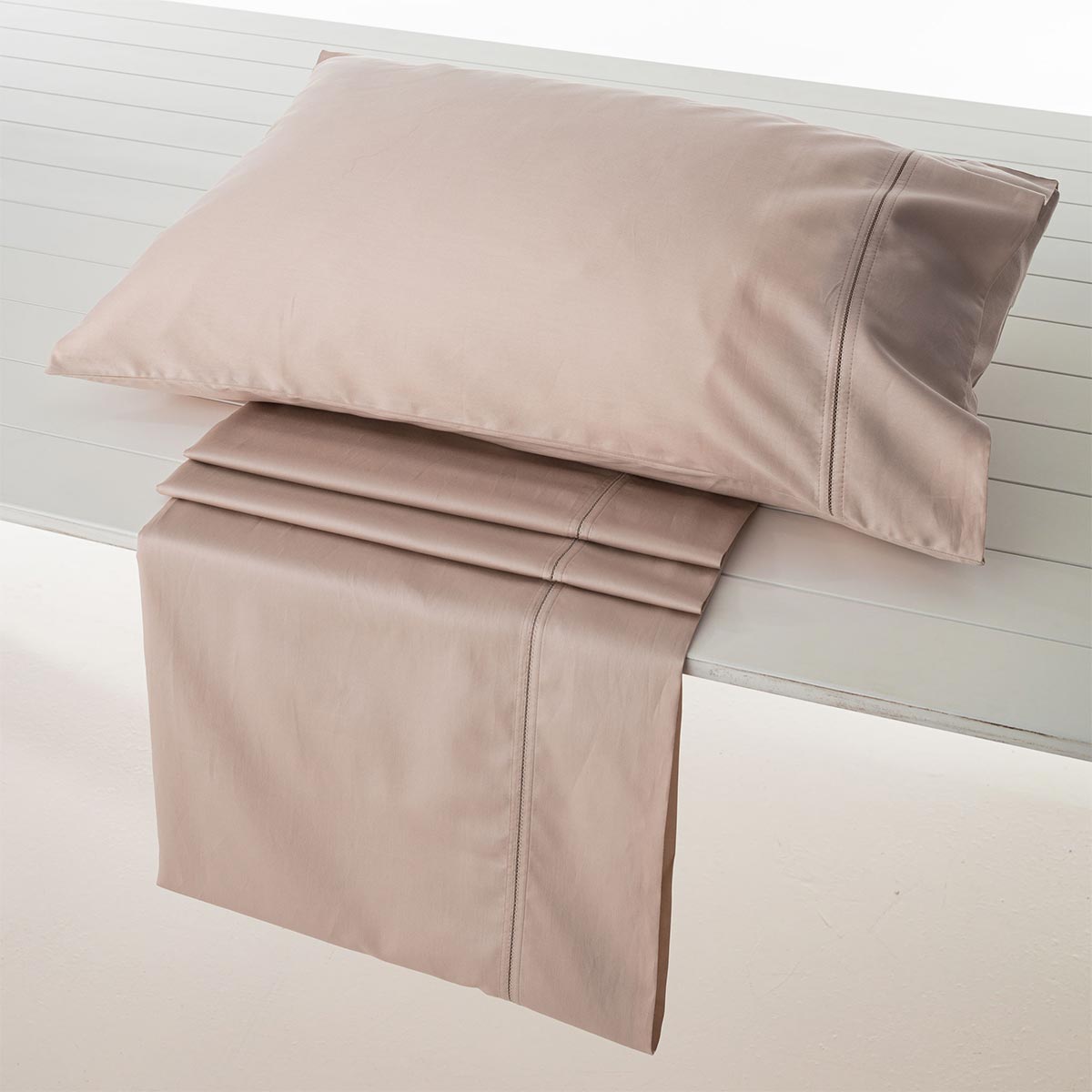 Σεντόνια Υπέρδιπλα (Σετ) Vesta Nemesis 303 Beige Λευκά Είδη Κρεβατοκάμαρας Σετ Spitishop