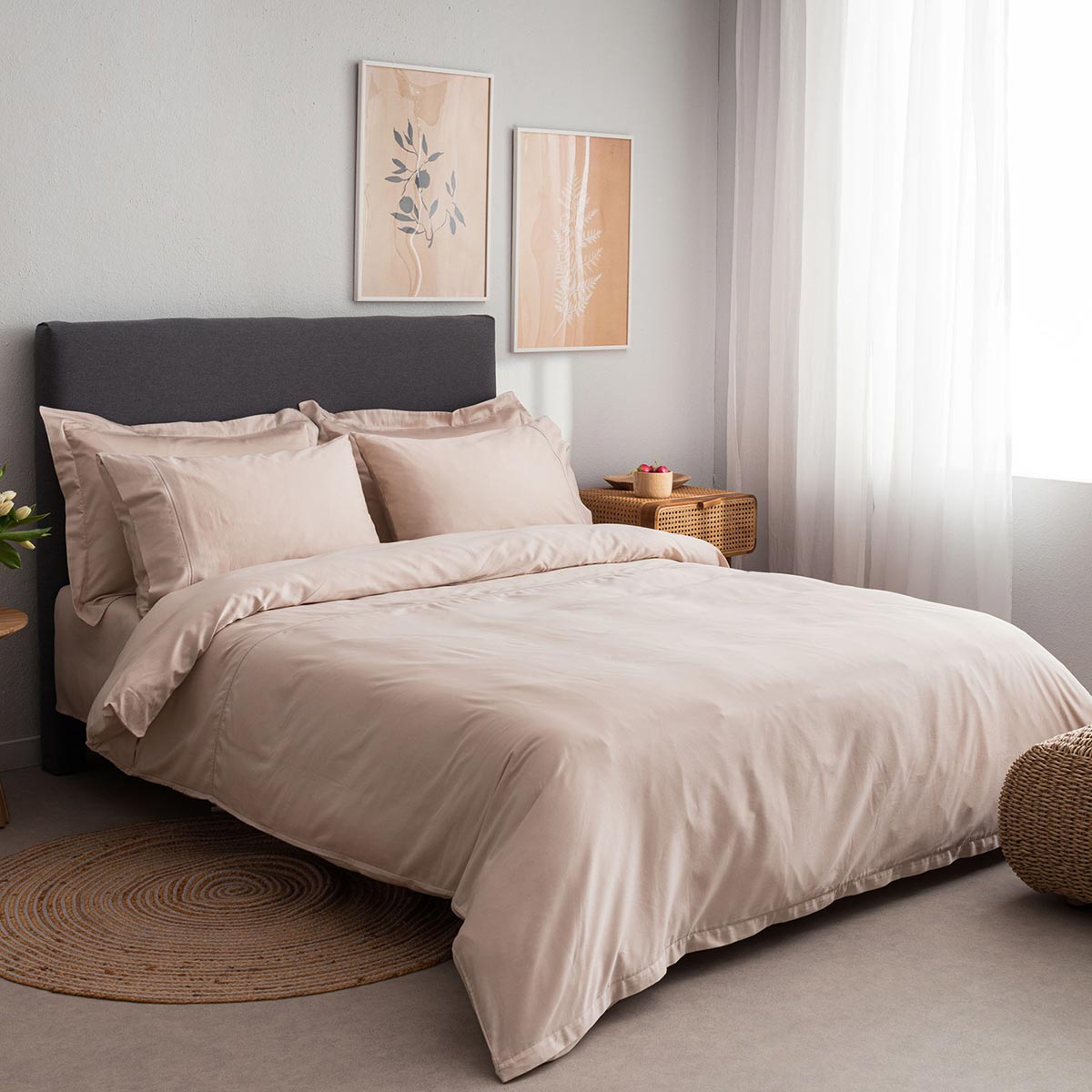 Σεντόνια King Size (Σετ) Vesta Nemesis 303 Beige