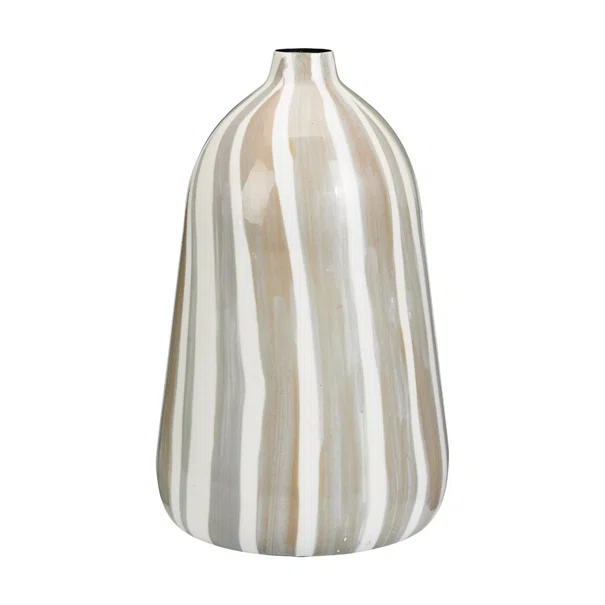 Διακοσμητικό Βάζο (Φ22x37) K-M Striped A67825110