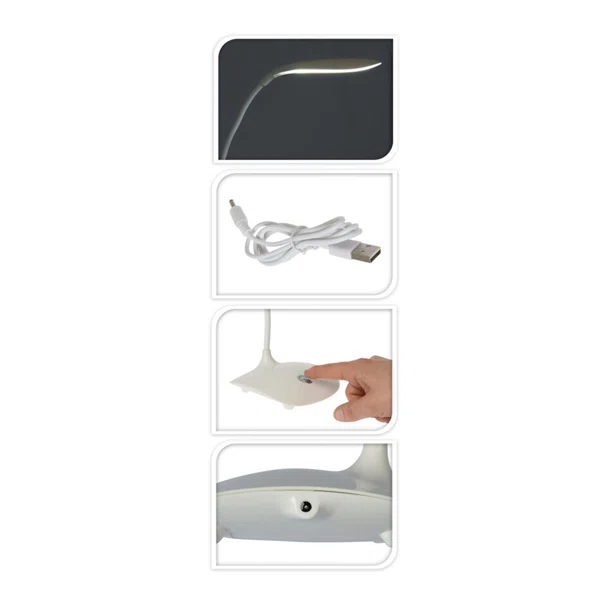Πορτατίφ Αφής Με USB K-M White FC4500460