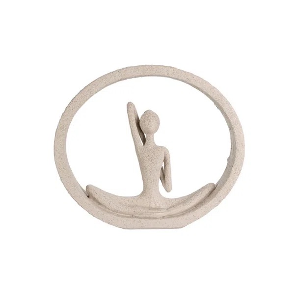 Διακοσμητική Φιγούρα Γυναίκα (22.5x4.5x19.5) K-M Sand 095005140