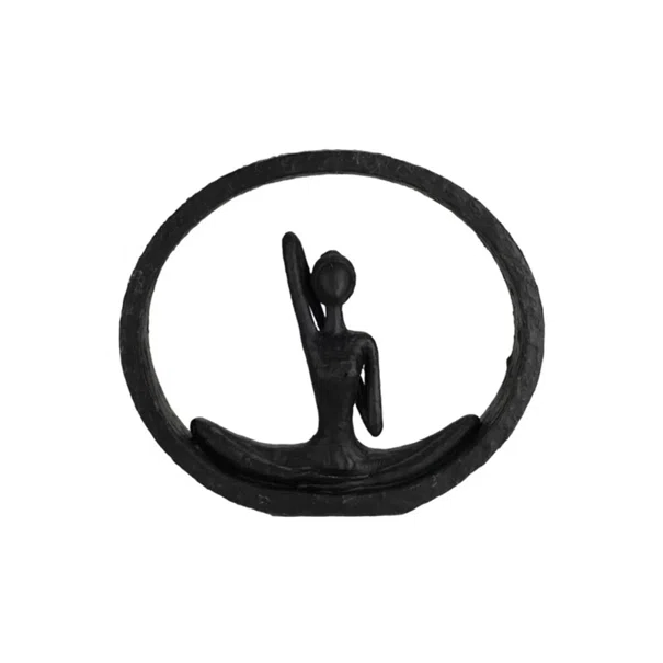 Διακοσμητική Φιγούρα Γυναίκα (22.5x4.5x19.5) K-M Black 095005140