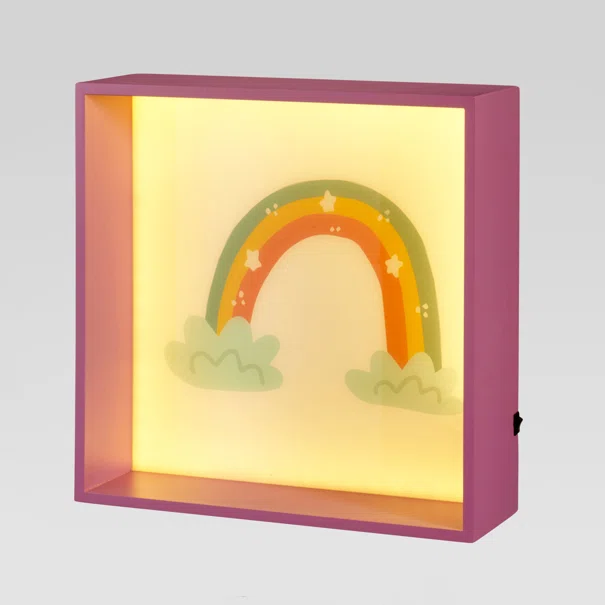 Διακοσμητικό Τοίχου Με Led (30x10x30) K-M Rainbow DD1200020