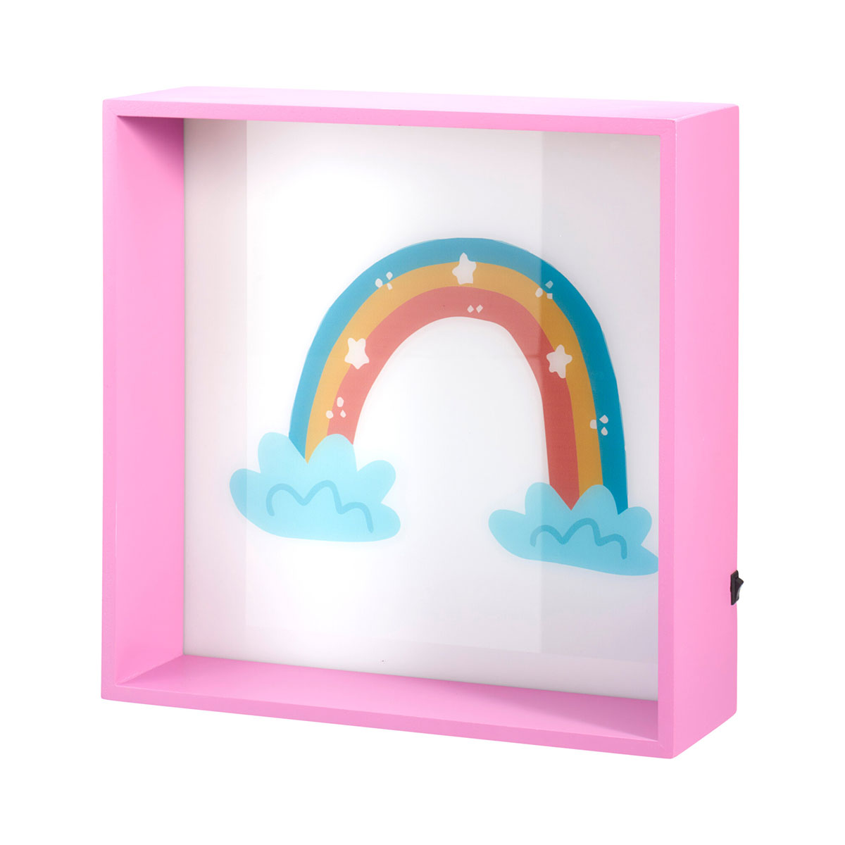 Διακοσμητικό Τοίχου με Led (30X10X30) K-M Rainbow Dd1200020 Παιδικά Διακόσμηση Παιδικού Δωματίου Διακοσμητικά για Αγόρια Spitishop