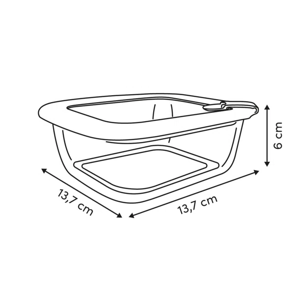Φαγητοδοχείο 500ml F-V Sileat 213439