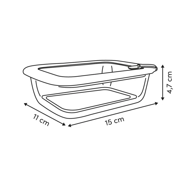 Φαγητοδοχείο 300ml F-V Sileat 213438