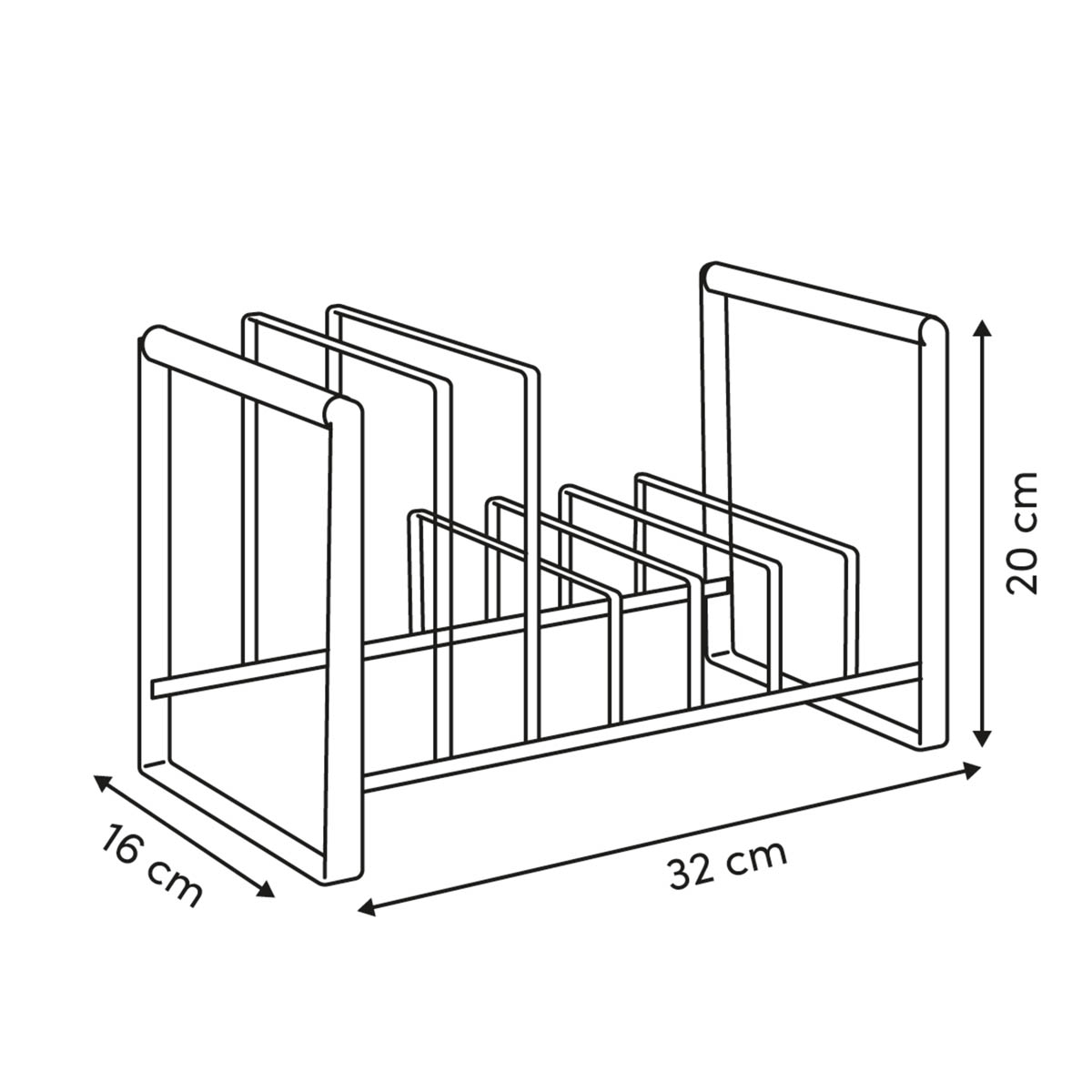 Βάση Οργάνωσης Κουζίνας (32X16X20) F-V Balm 190292 Οργάνωση & Αποθήκευση Βάσεις - Ραφιέρες Spitishop