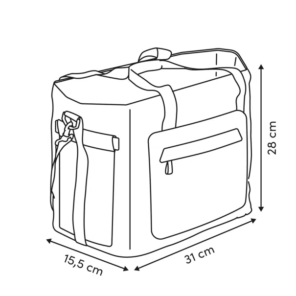 Ισοθερμική Τσάντα Φαγητού 12lt F-V To Go 213556