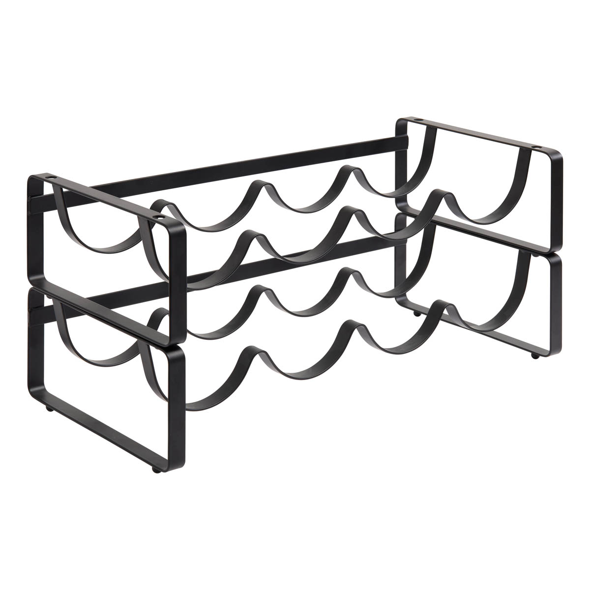 Μπουκαλοθήκη 4 Θέσεων (41.4x20.2x10.2) F-V Black Edition 190239