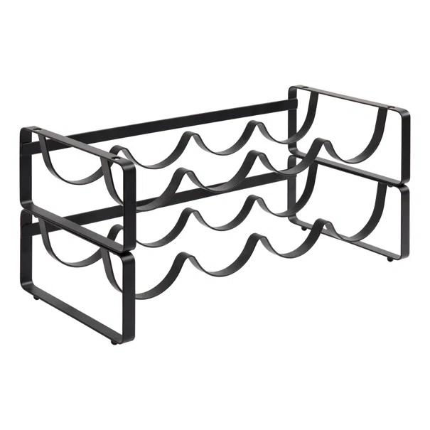 Μπουκαλοθήκη 4 Θέσεων (41.4x20.2x10.2) F-V Black Edition 190239