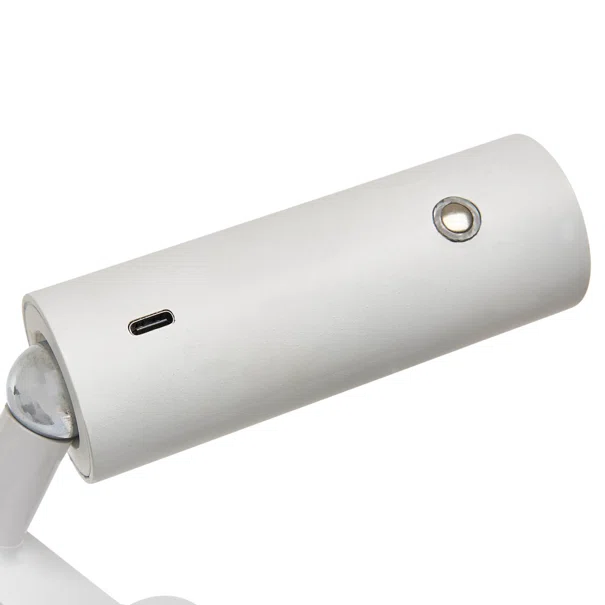 Σποτ Με Κλιπ Επαναφορτιζόμενο LED Dimmable F-V White 214558