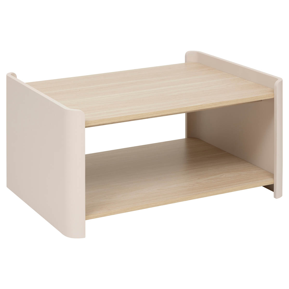Τραπέζι Σαλονιού Με Ράφι (80x60x40) F-V Roundy 212825