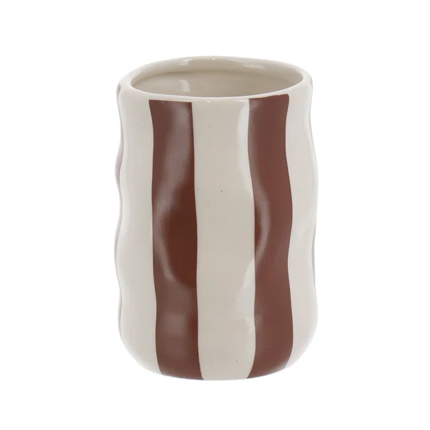 Ποτηροθήκη Μπάνιου (Φ8x11.6) T-D Stripped Mocca 61192164