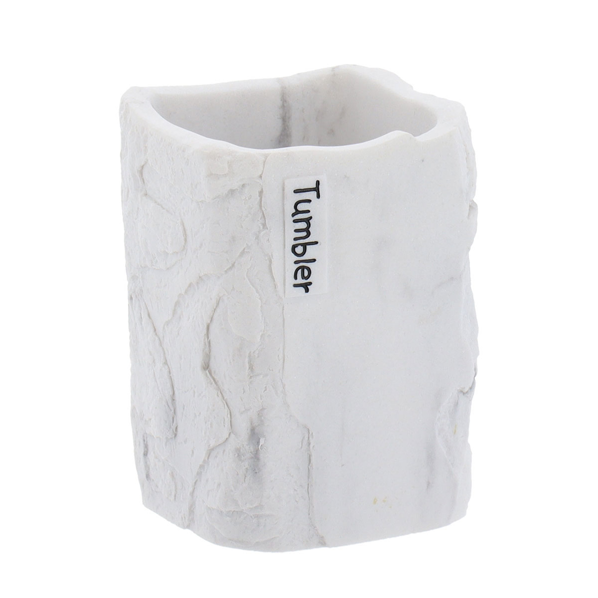Ποτηροθήκη Μπάνιου (7.5x7.5x10.3) T-D Paola Square Marble 61198602