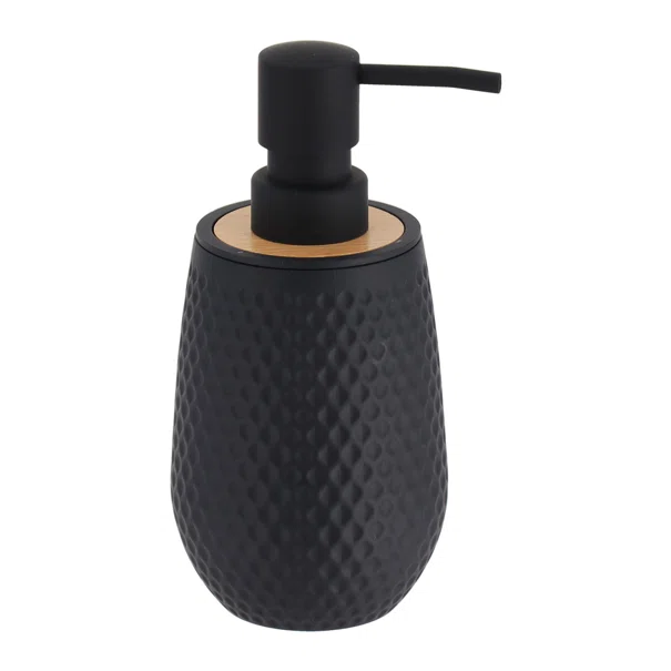 Dispenser Μπάνιου 280ml (Φ8x17) T-D Honeycomb Black 62196103