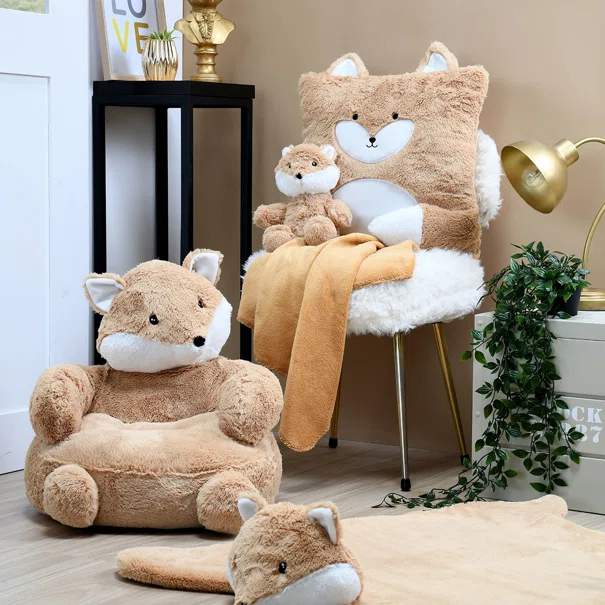 Διακοσμητικό Μαξιλάρι Fleece (40x40) S-F Remi Fauve C1B598001