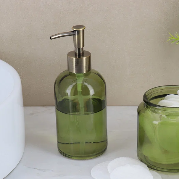 Dispenser Μπάνιου 410ml (Φ7.5x20.5) T-D Olive Green 621871401