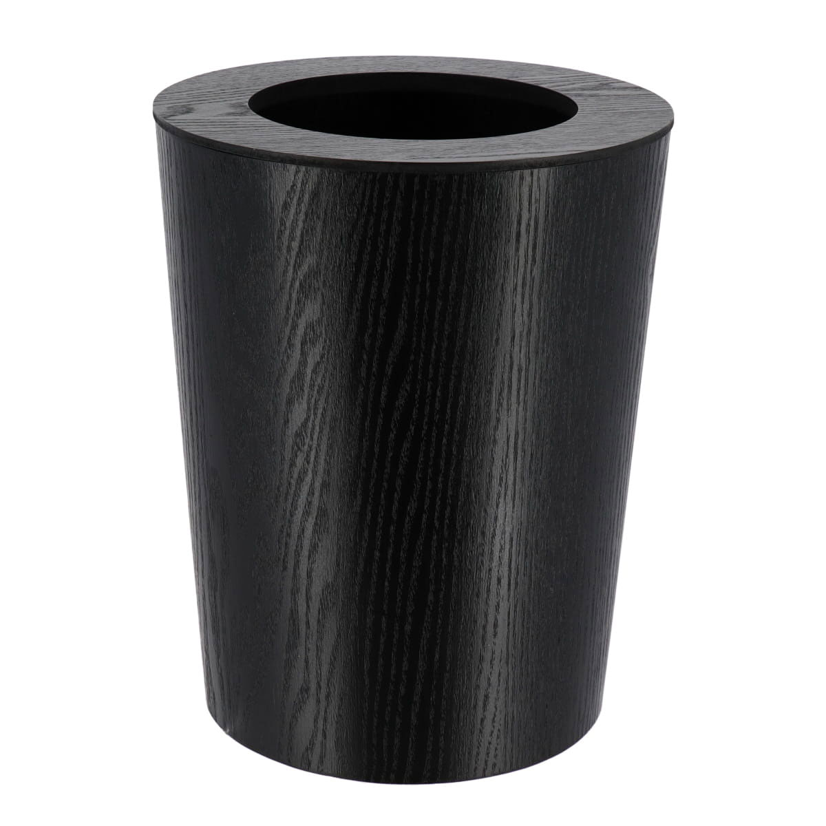 Κάδος Απορριμμάτων (Φ22 5X28 5) T-D 9Lt Oak Effect Black 6553103 Μπάνιο Αξεσουάρ Μπάνιου Κάδοι Spitishop