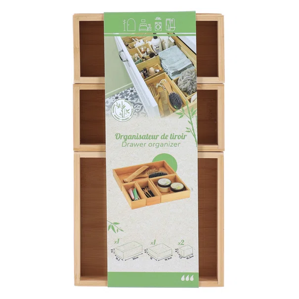 Θήκες Οργάνωσης (Σετ 4τμχ) T-D Bamboo 8307195