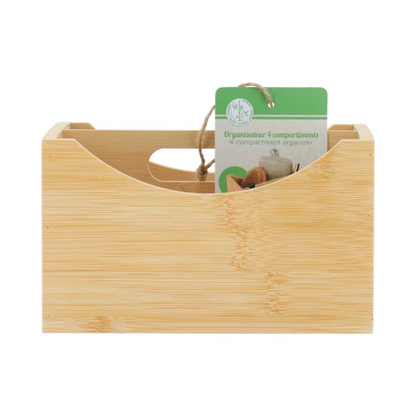 Θήκη Οργάνωσης 4 Θέσεων (17x17x10) T-D Bamboo 8309195