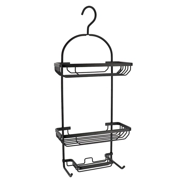 Ραφιέρα Μπάνιου Τριπλή (28x12.5x65) T-D Caddy Black 91008108