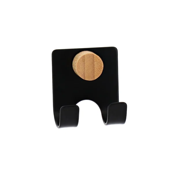 Κρεμαστράκι Αυτοκόλλητο (4.5x3x5) T-D Matt Black 91127103