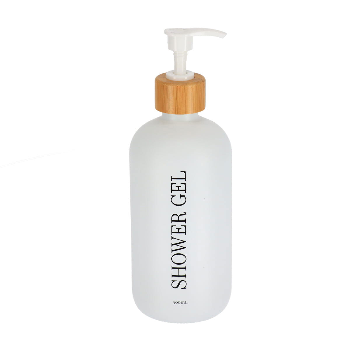 Dispenser Για Αφρόλουτρο 500ml (Φ7.5x21.5) T-D Matt White 62182100
