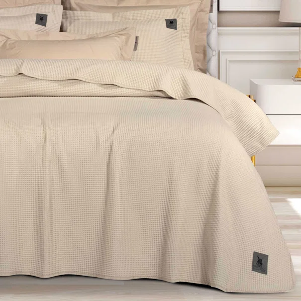 Κουβερλί King Size (240x250) Greenwich Polo Club 3495 Beige