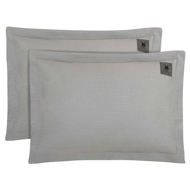 Ζεύγος Μαξιλαροθήκες Καπιτονέ (50x70) Greenwich Polo Club 3496 Grey