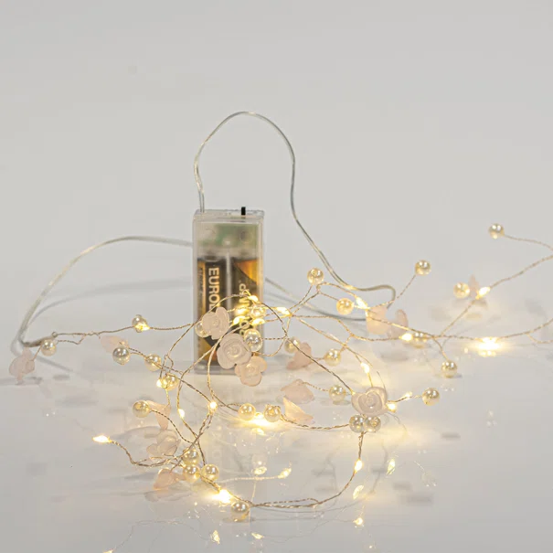 Διακοσμητική Γιρλάντα Μπαταρίας Με 20 Mini LED Φωτάκια Eurolamp 600-11479