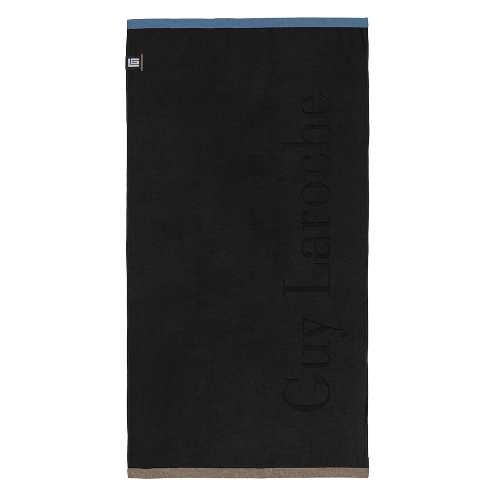 Πετσέτα Θαλάσσης (90x180) Guy Laroche Double Blue Black