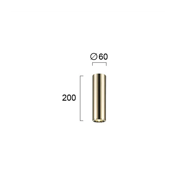 Σποτ Μονόφωτο Viokef Ballet Gold 4265001
