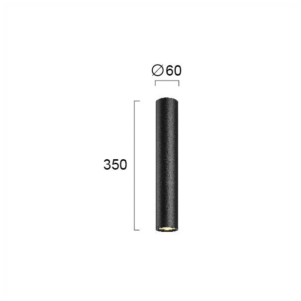 Σποτ Μονόφωτο Viokef Ballet Black 4265100