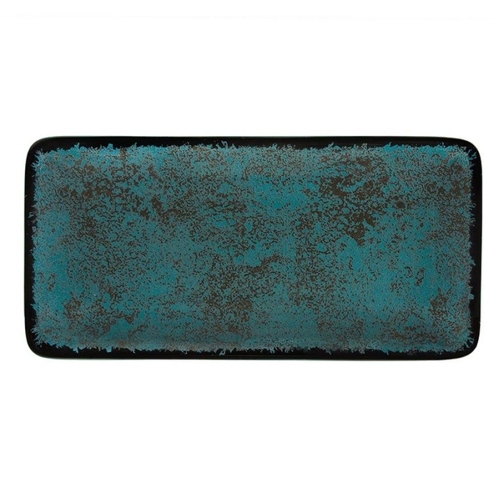 Πιατέλα Σερβιρίσματος Ορθογώνια (27x16) Oriana Ferelli Teal 18274-99