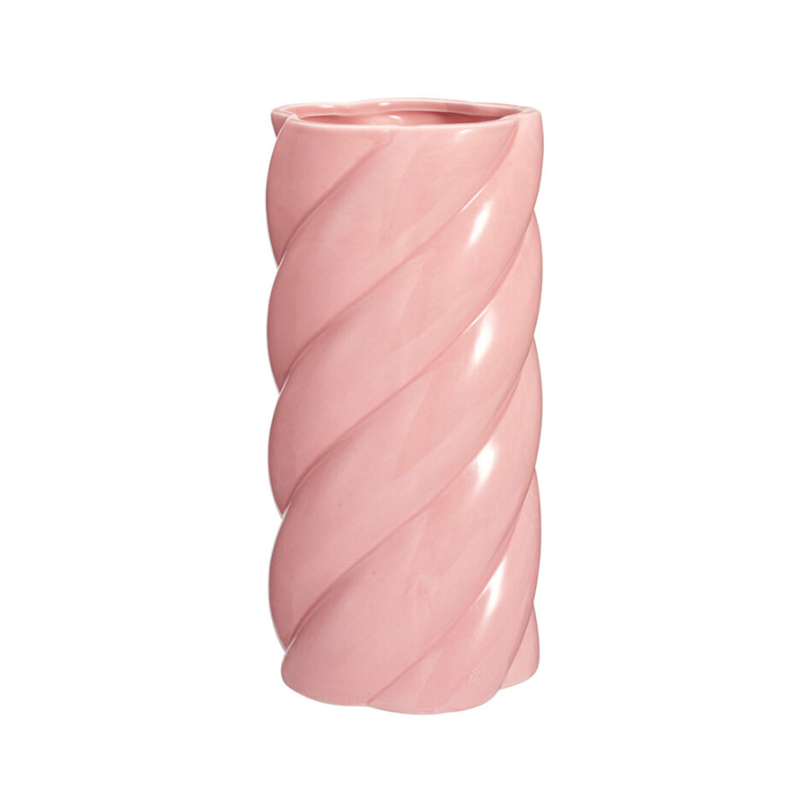 Διακοσμητικό Βάζο (Φ12.5x25) K-M Pink NB1250040