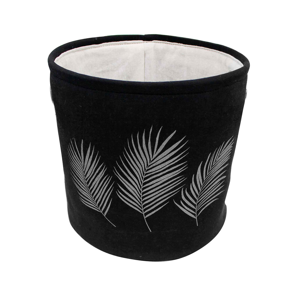 Καλάθι Αποθήκευσης (Φ27X26) L-C Orbella Noir Argent 1801320 Διακόσμηση Κουτιά & Καλάθια Spitishop
